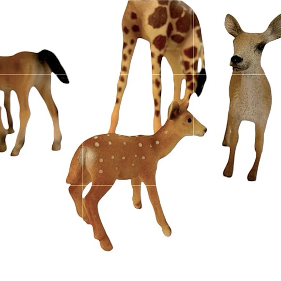 Toy animals 5 pieces - Picture 5 of 7